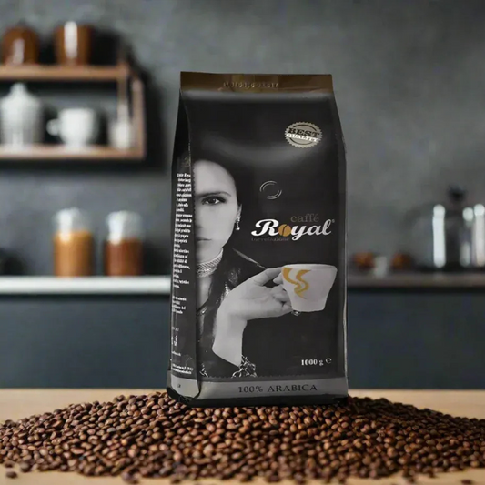 Café italien - Royal Caffe en grains 100% Arabica - 1kg