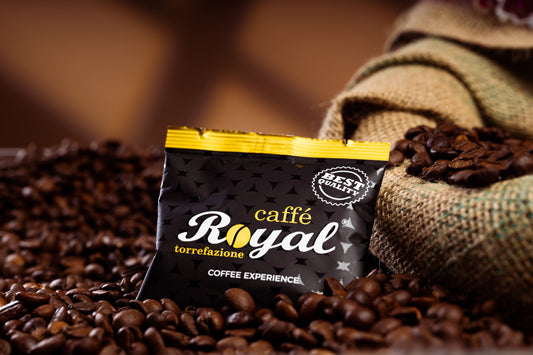 Café italien - Royal Caffé GOURMET (70% Arabica) dosettes compostables